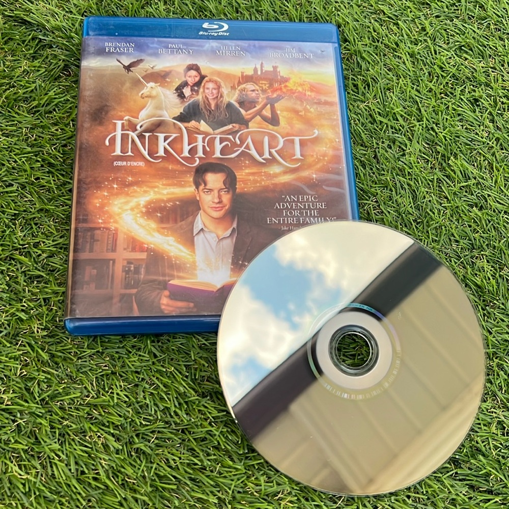 💿 3/$25 💿 Inkheart BLU-RAY disk, Rated PG, staring Brendan Fraser 2007